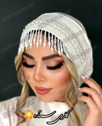 توربان مجلسی مدل ریزشی کریستال و مروارید